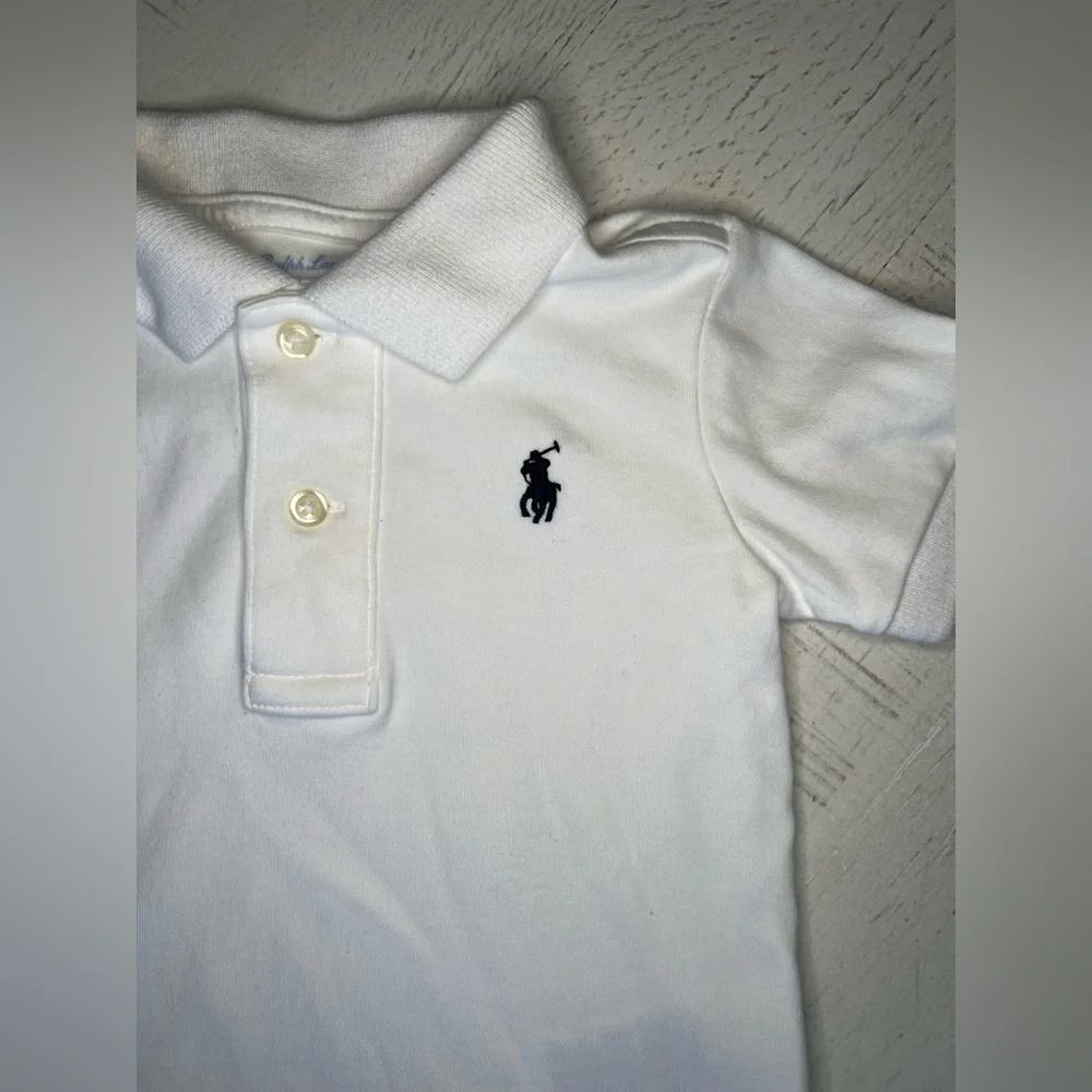 Ralph Lauren Baby Polo White Shirt